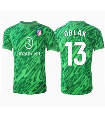 Atletico Madrid Jan Oblak #13 Målvakt Bortatröja 2024-25 Kortärmad